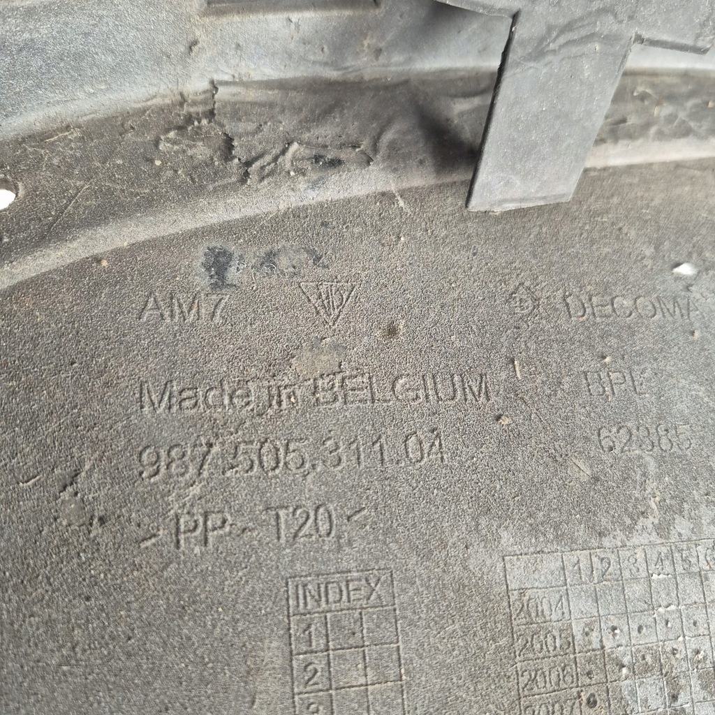 фото №13, Porsche boxster i 1 987 s 04-09 бампер перед передній sprysk