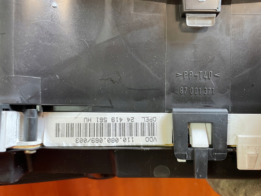 фото №8, Opel zafira a 2.2 дизель лічильник прилади 24419591hu