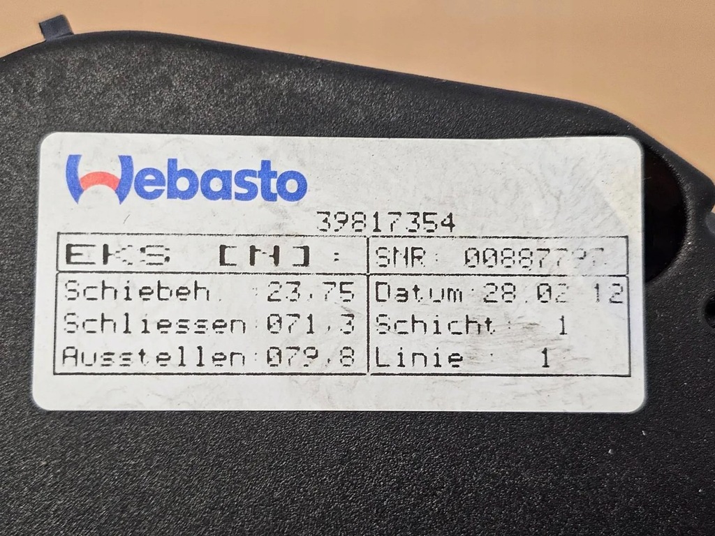 фото №7, Моторчик люк volvo v60 s60 39817354