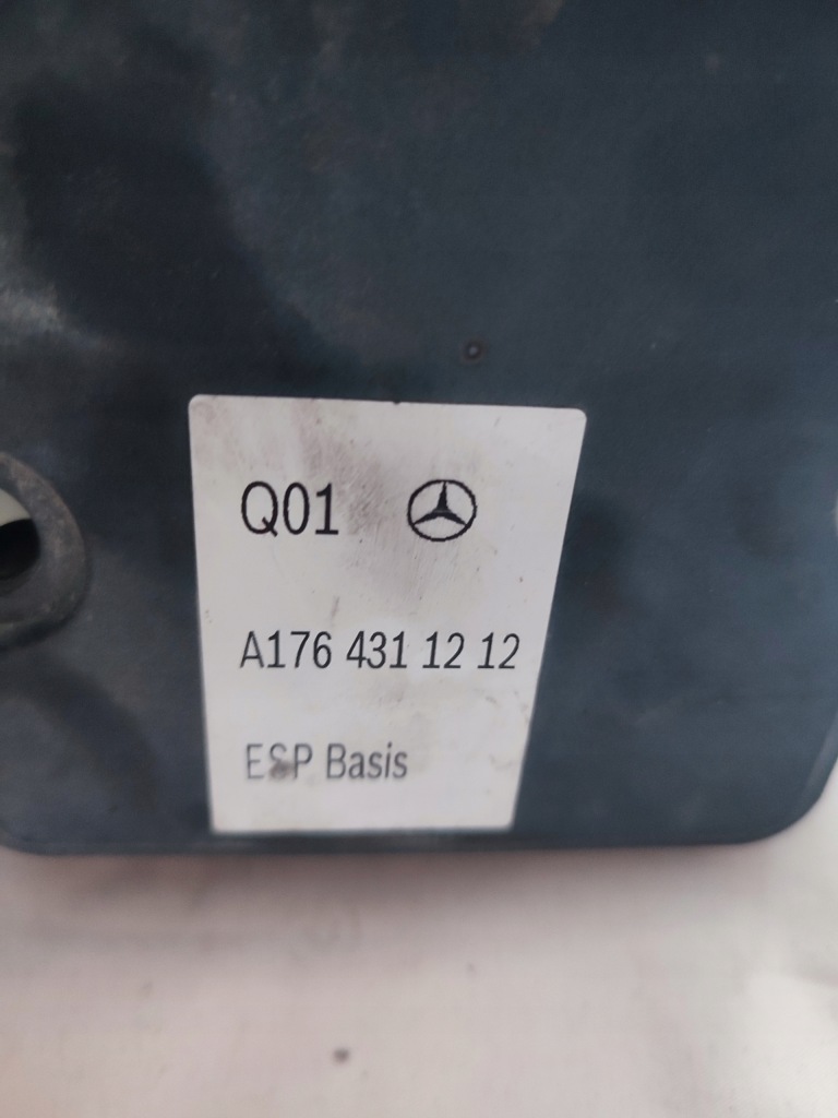Насос abs a1764311212 + основа a2464300201 w246 w176 w117 cla mercedes Оригінал