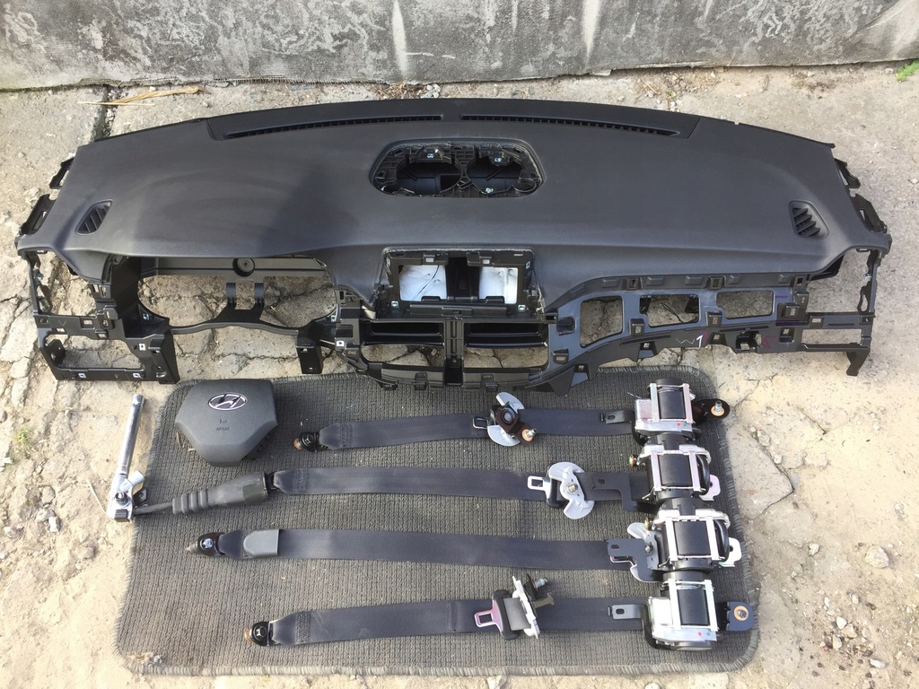 фото №1, Hyundai tucson iii lift приборная панель приборная ремни ory