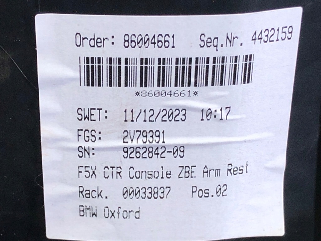 фото №7, Туннель средний mini f56 хэтчбек