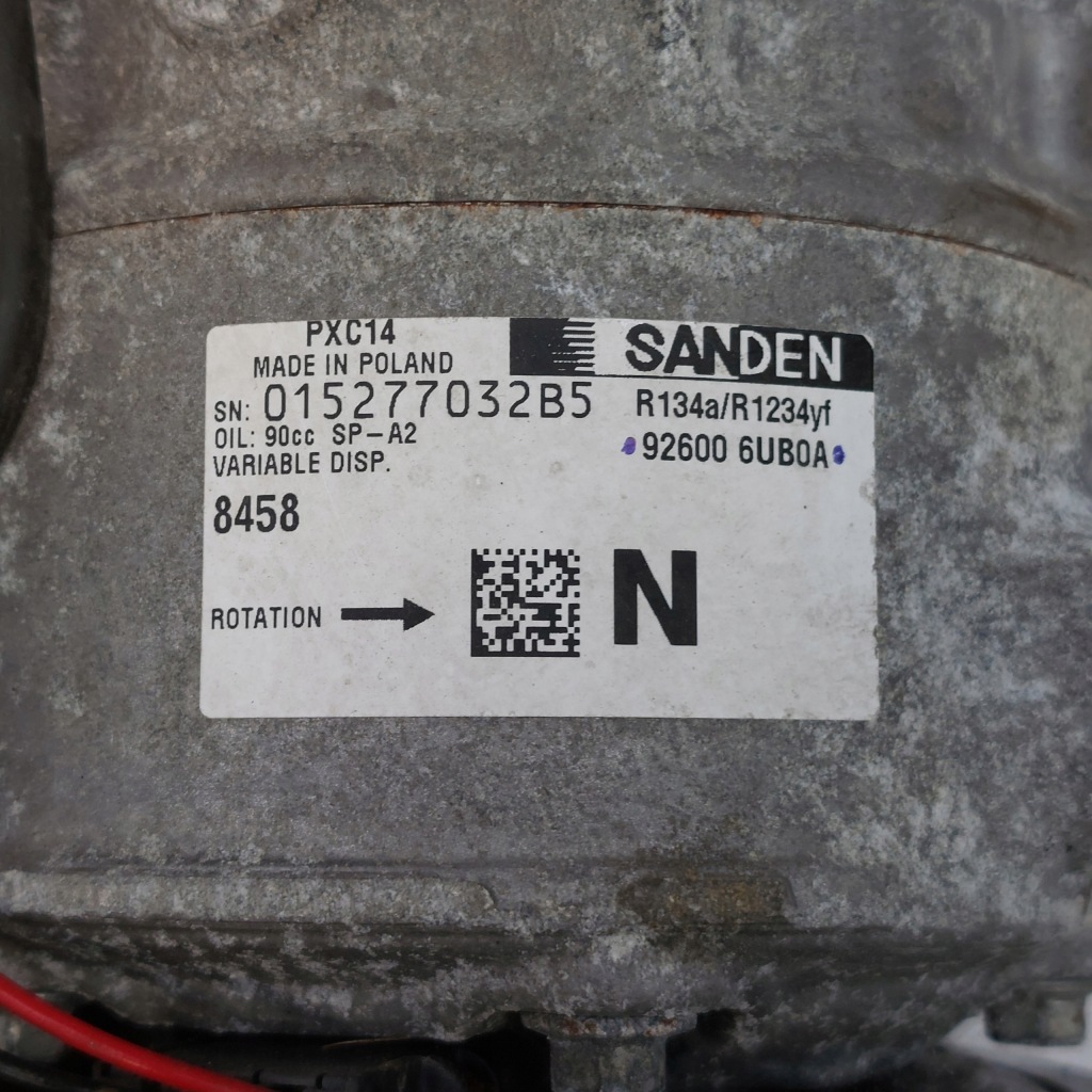 Renault arkana 1,3tce компрессор кондиционера sanden 926006ub0a Киев