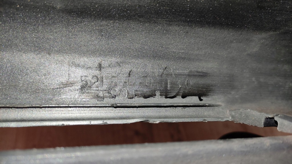 фото №12, Toyota yaris ii бампер задний задняя 52159-0d130