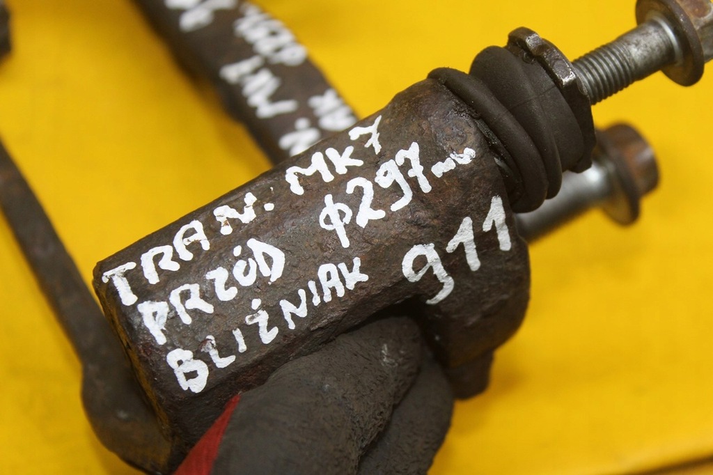 фото №6, Скоба перед transit mk7 двойник