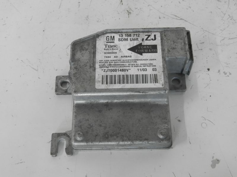 фото №1, Opel meriva a датчик блок керування srs 13158712