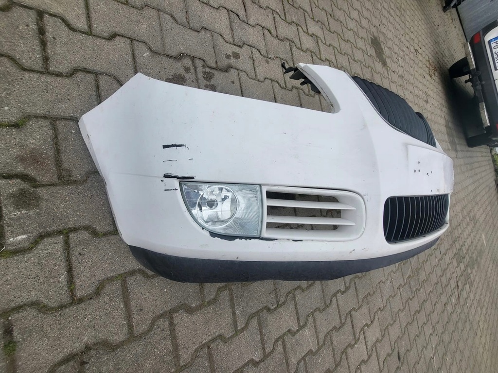 фото №9, Skoda fabia ii roomster 07- бампер передній oryg
