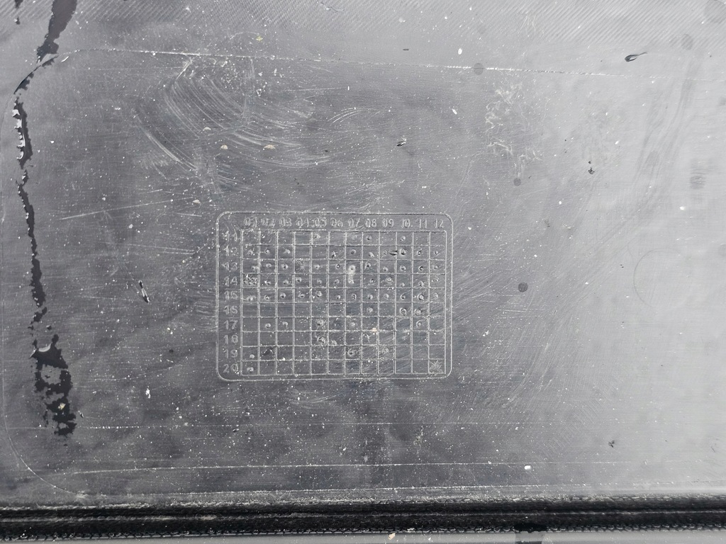 фото №11, Решётка диффузор бампера mercedes gl w166 x166 2011-15 amg задняя a1668850753