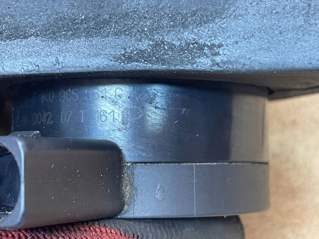 фото №9, Додаткова помпа циркуляція wody audi tt 8j 2006-2014 1k0965561g