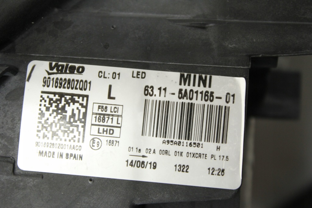 Лампа передня ліва full led адаптивний mini f54 f55 f56 f57 lci в Україні