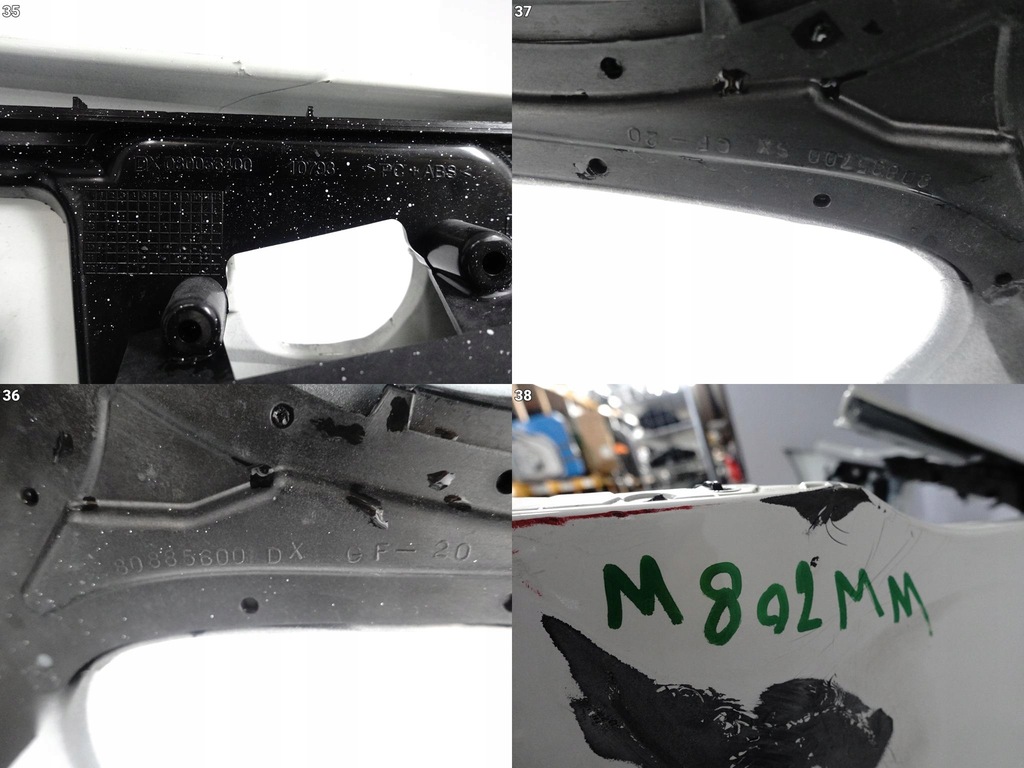 фото №15, Maserati granturismo grancabrio m145 07-12 бампер перед омыватель / парктроники