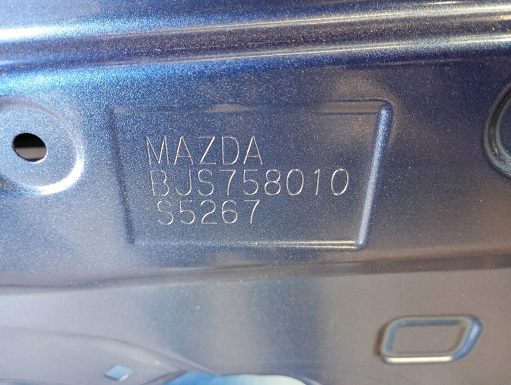 фото №13, Bjs758010 двері правий перед mazda 3 iii bm 13-19 niebieskie