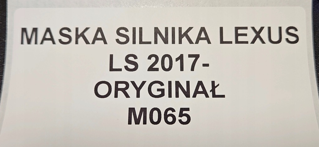 фото №9, Капот кришка двигуна lexus ls 2017- оригінал