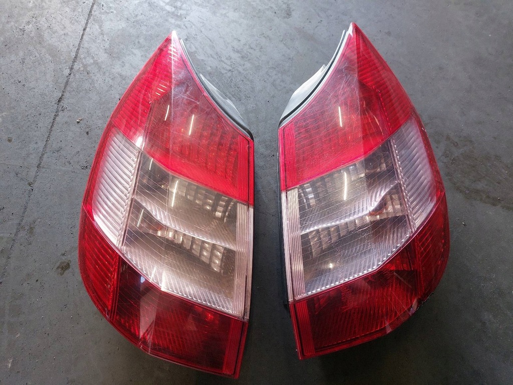 фото №11, Kompletny задняя крышка багажника бампер лампа правая левая megane scenic ii