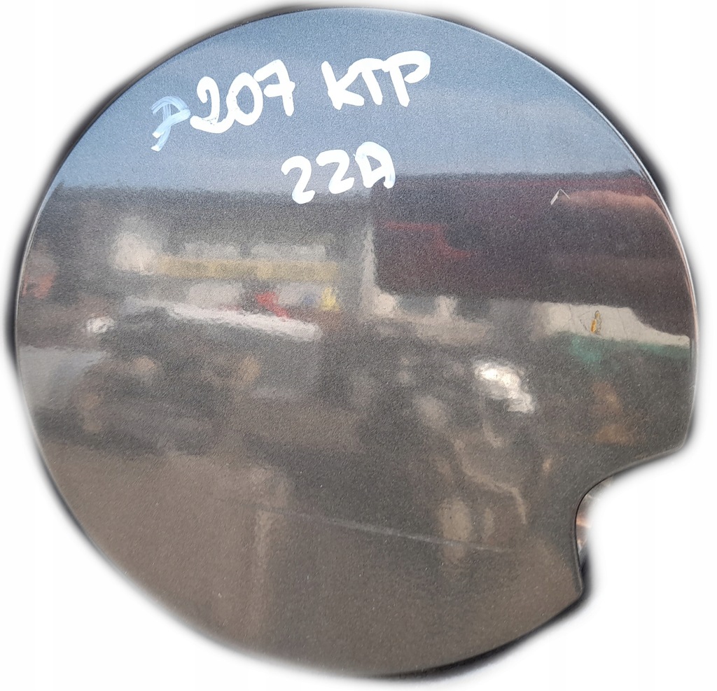 фото №1, Peugeot 207 кришка заливної пального ktp szary shark