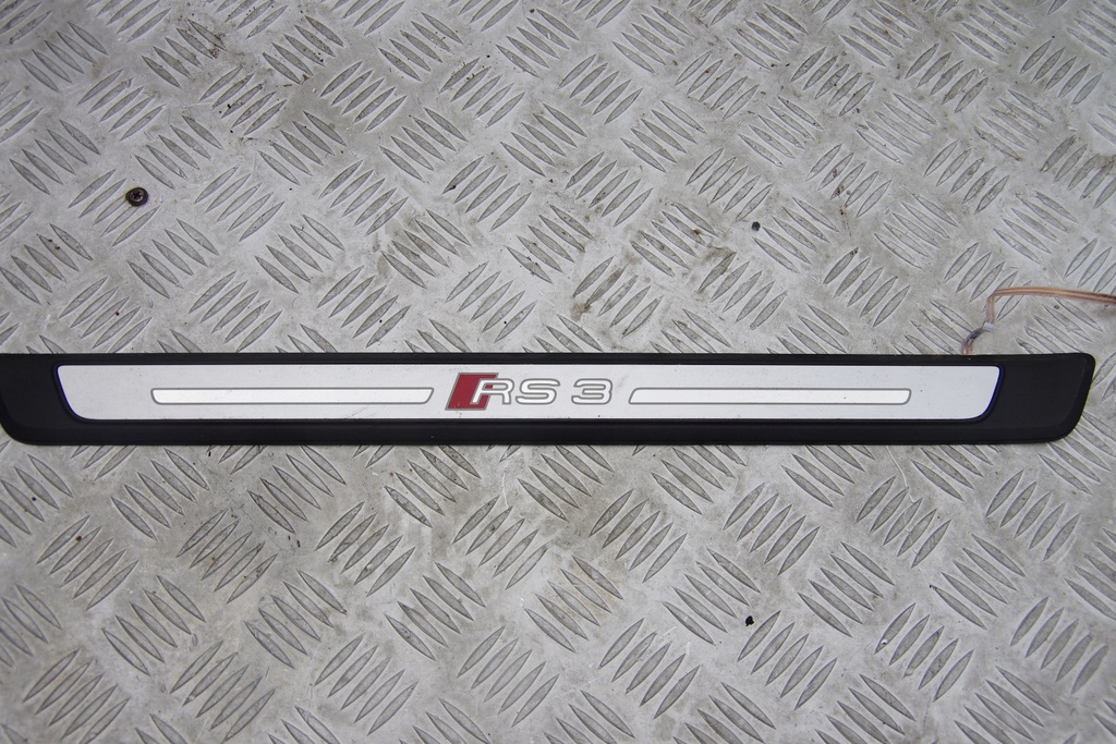фото №7, Накладки пороговые подсвечиваемые audi rs3 8v 8v5