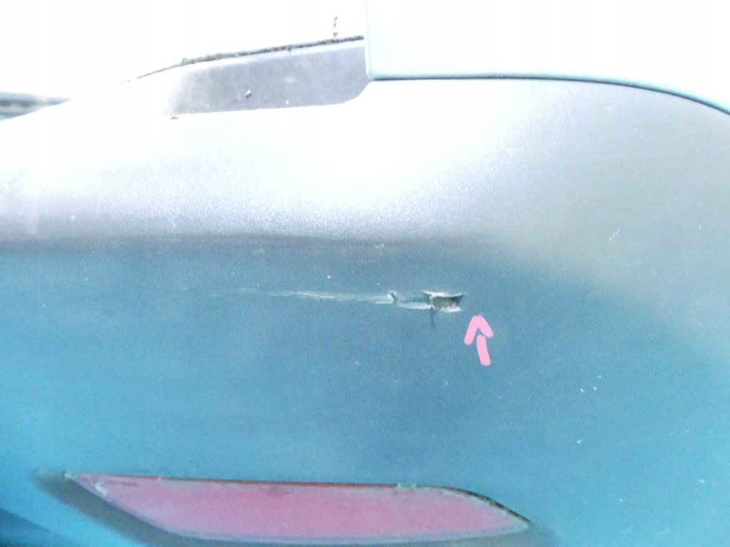 Бампер задняя ford s-max i hb 5d серебристый 66 06-10 Оригинал