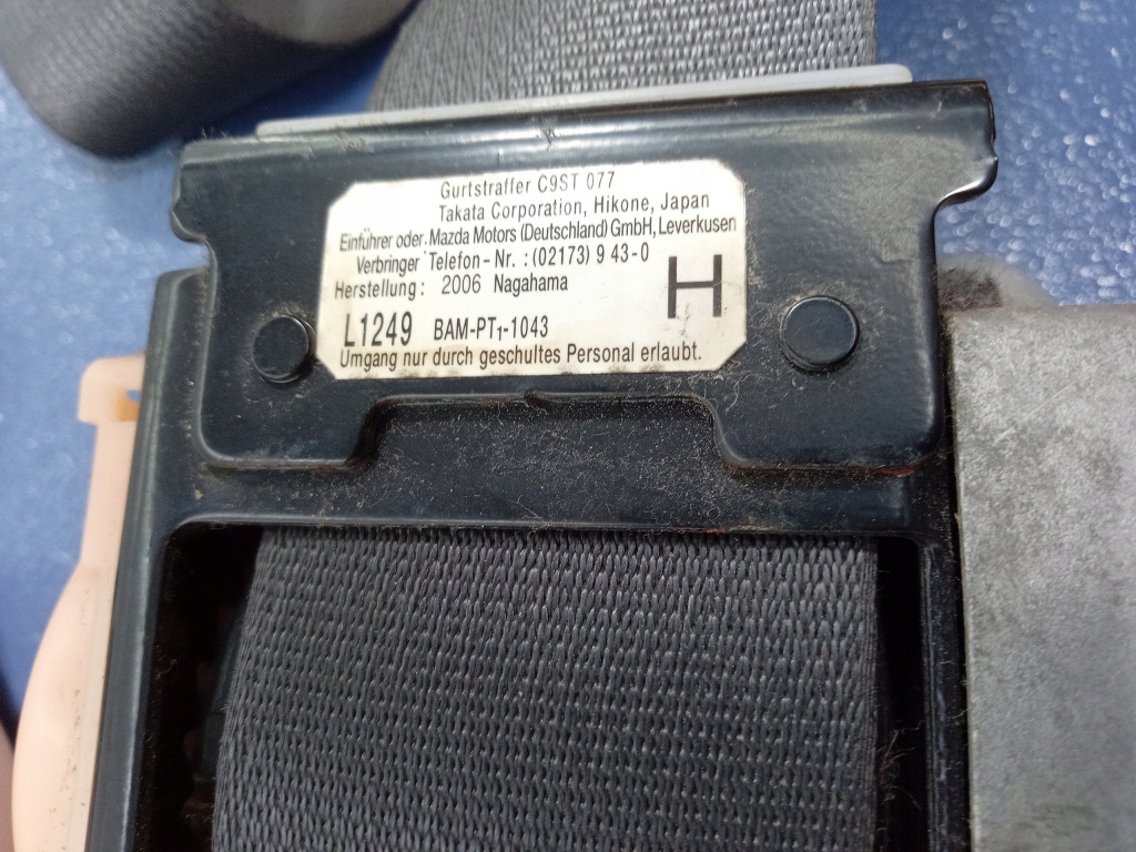 фото №12, Mazda 6 i gg gy подушки безопасности подушка безопасности ремни комплект eu
