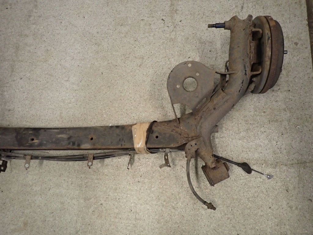 фото №10, Suzuki sx4 sedici 06- балка підвіска задня задня