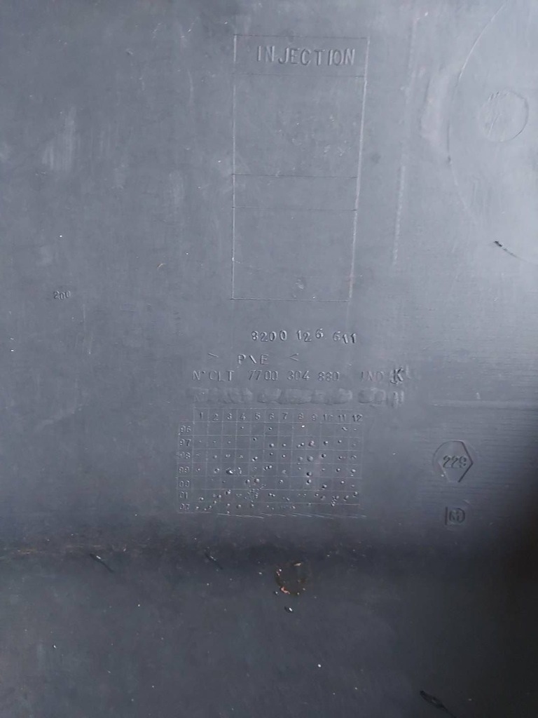 фото №12, Бампер задняя задний renault kangoo i 1 8200126611