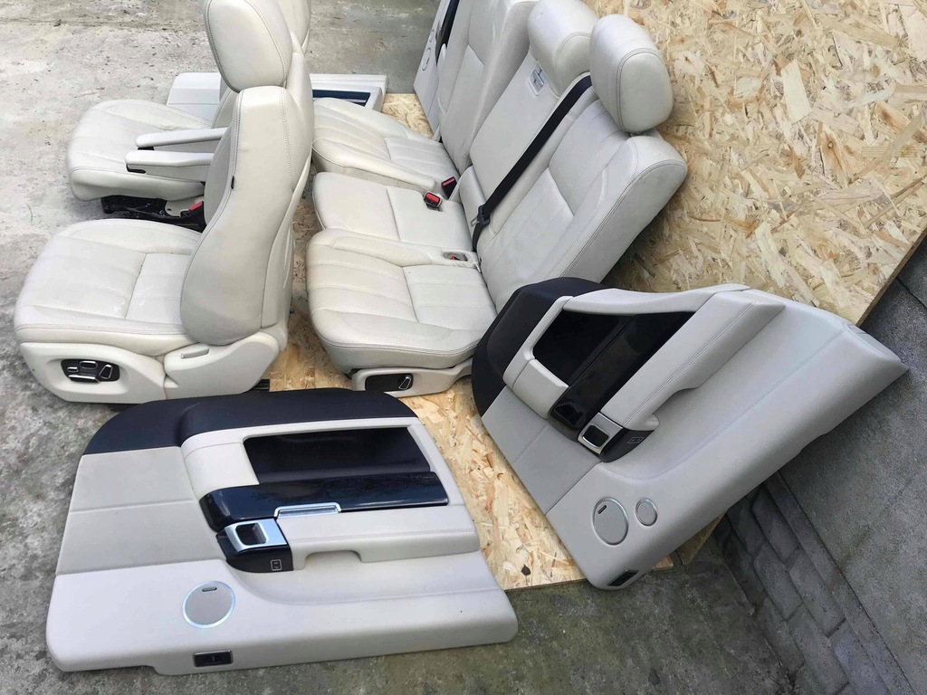 фото №9, Land rover range rover l405 комплект салона обшивки заднее сиденье сиденья