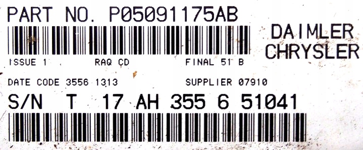 фото №8, Радио заводской cd chrysler 300c / dodge magnum p05091175ab