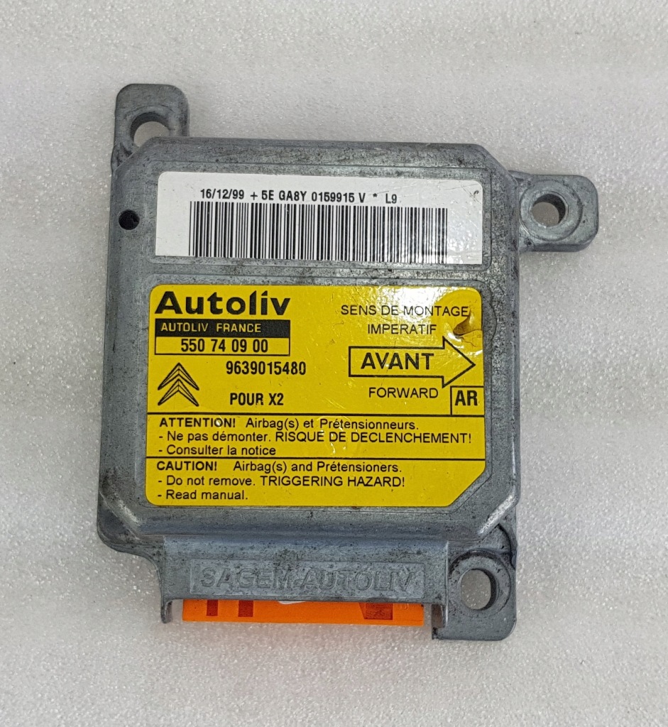 фото №1, Citroen xantia ii модуль подушка безопасности 9639015480