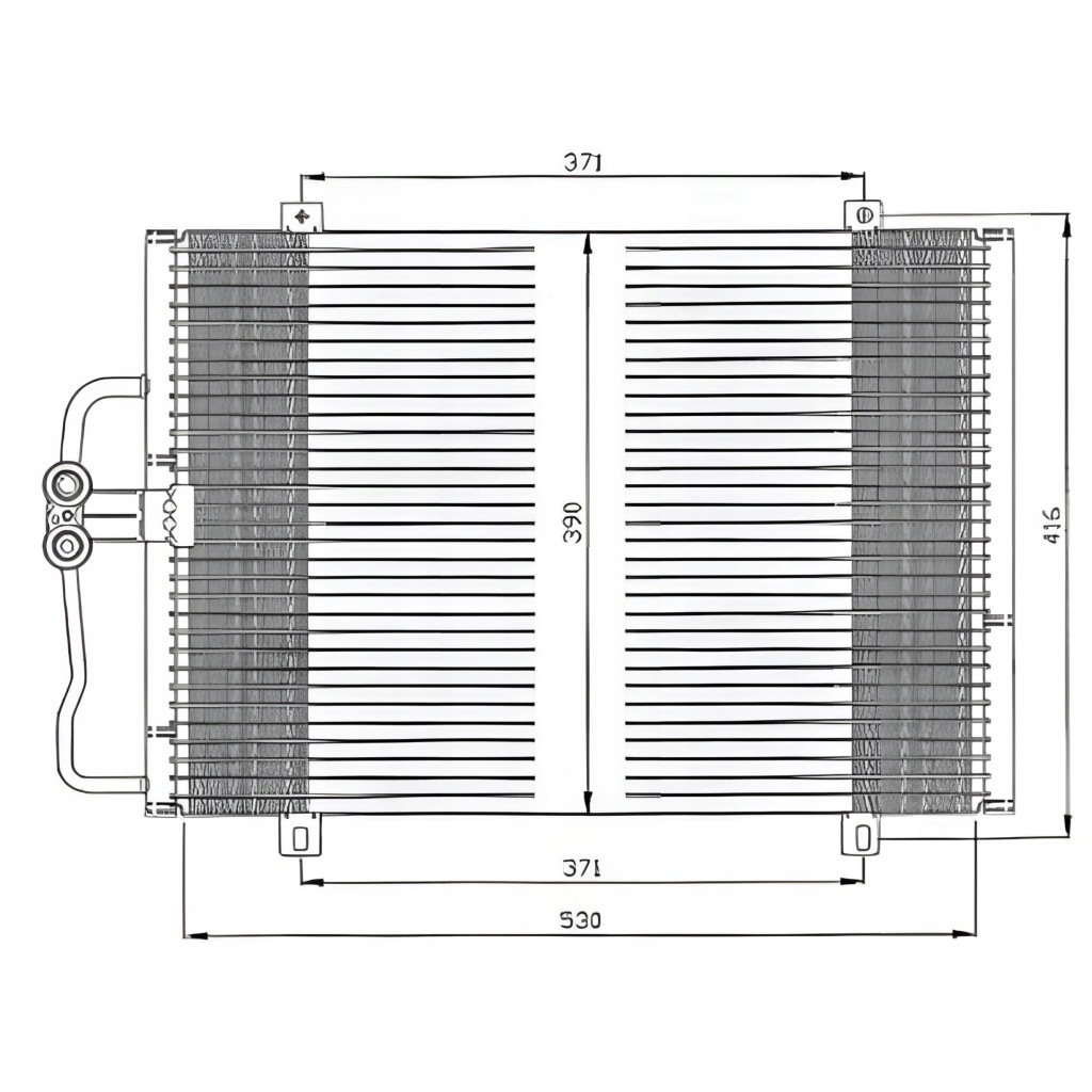 фото №1, Конденсатор do renault scenic 96-99