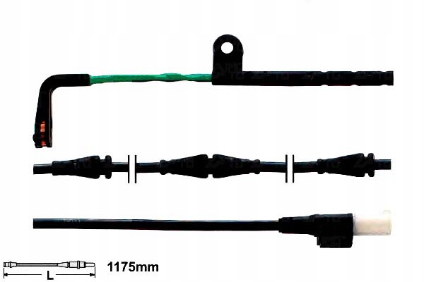 фото №1, Датчик износа тормозных колодок тормозных ate sem500070