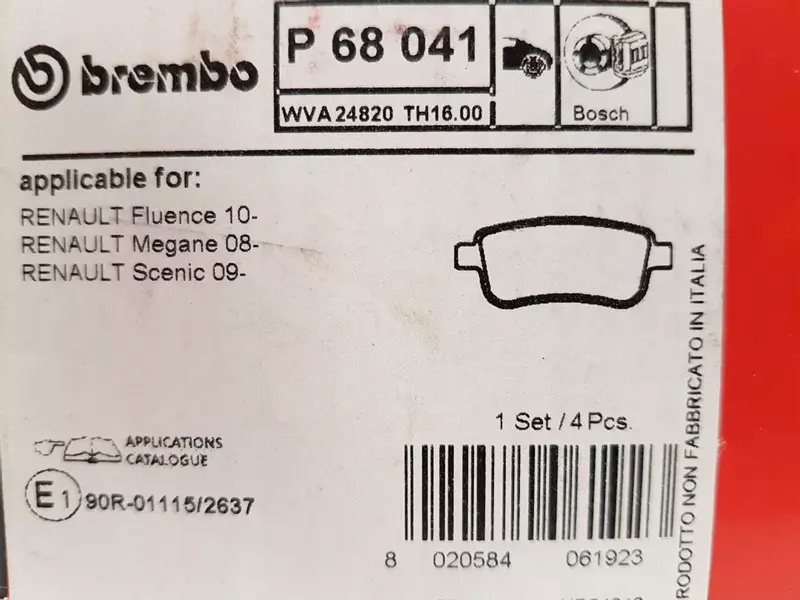 фото №13, Brembo тормозные диски+ тормозные колодки p+t renault fluence 280mm