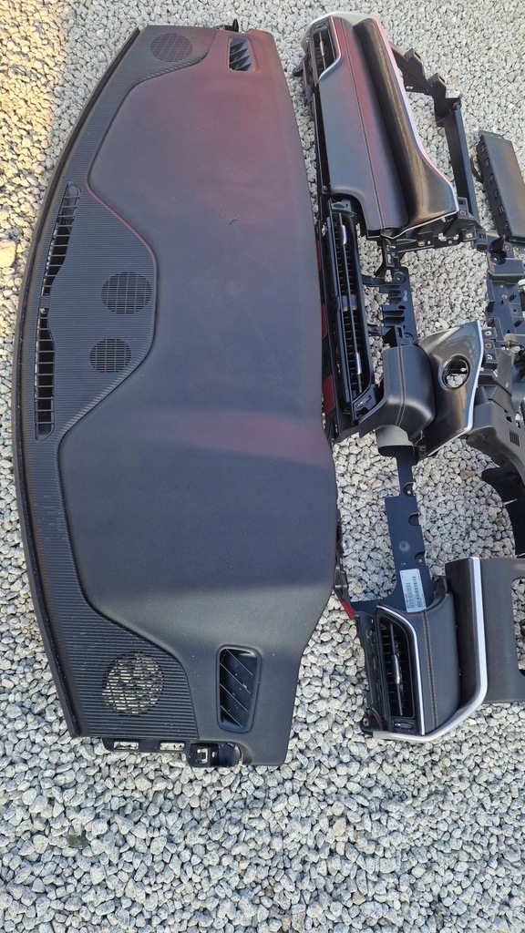 фото №11, Jeep grand cherokee wl limited l 2021 22 23 air bag панель приладів консоль подушки безпеки