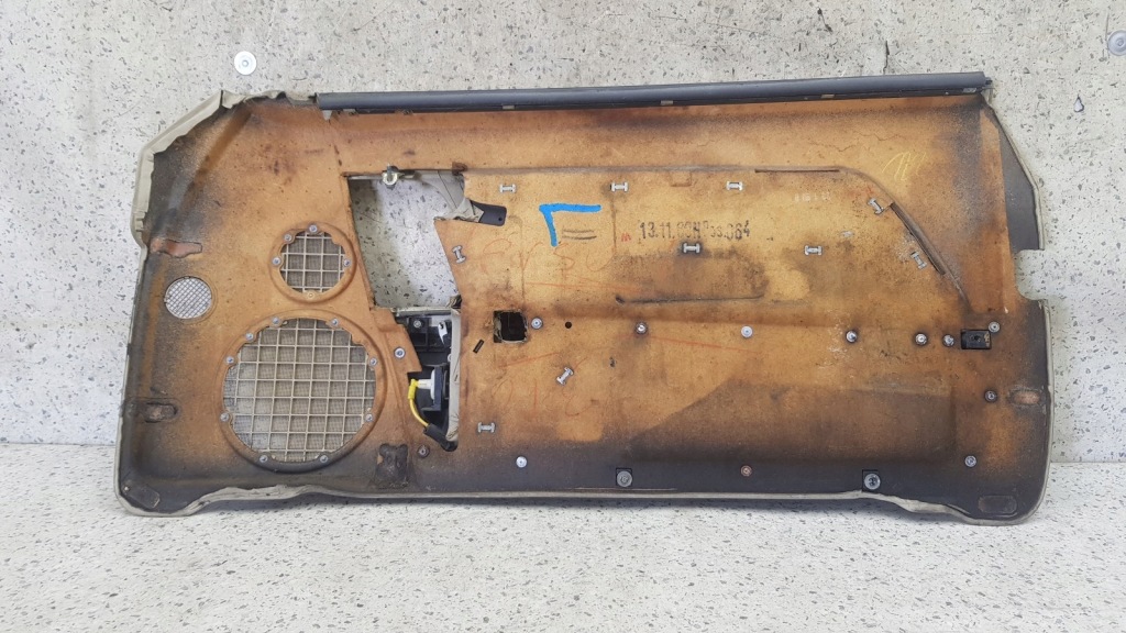 фото №2, Обивка дверь левая mercedes sl r129