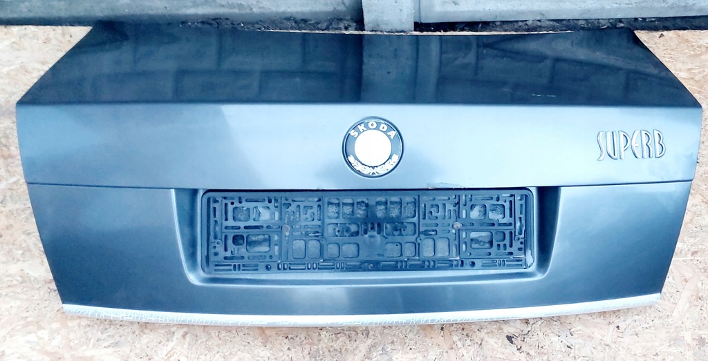 фото №1, Кришка багажника задня задня skoda superb i sedan