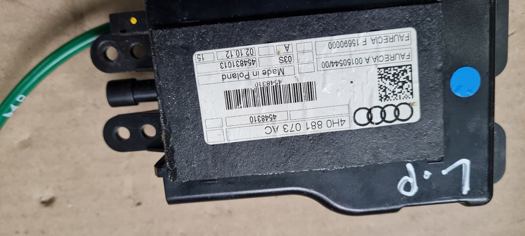 фото №7, S7 4g a7 модуль помпа сидіння ліва лівий перед 4h0881073ac a6 c7 4g