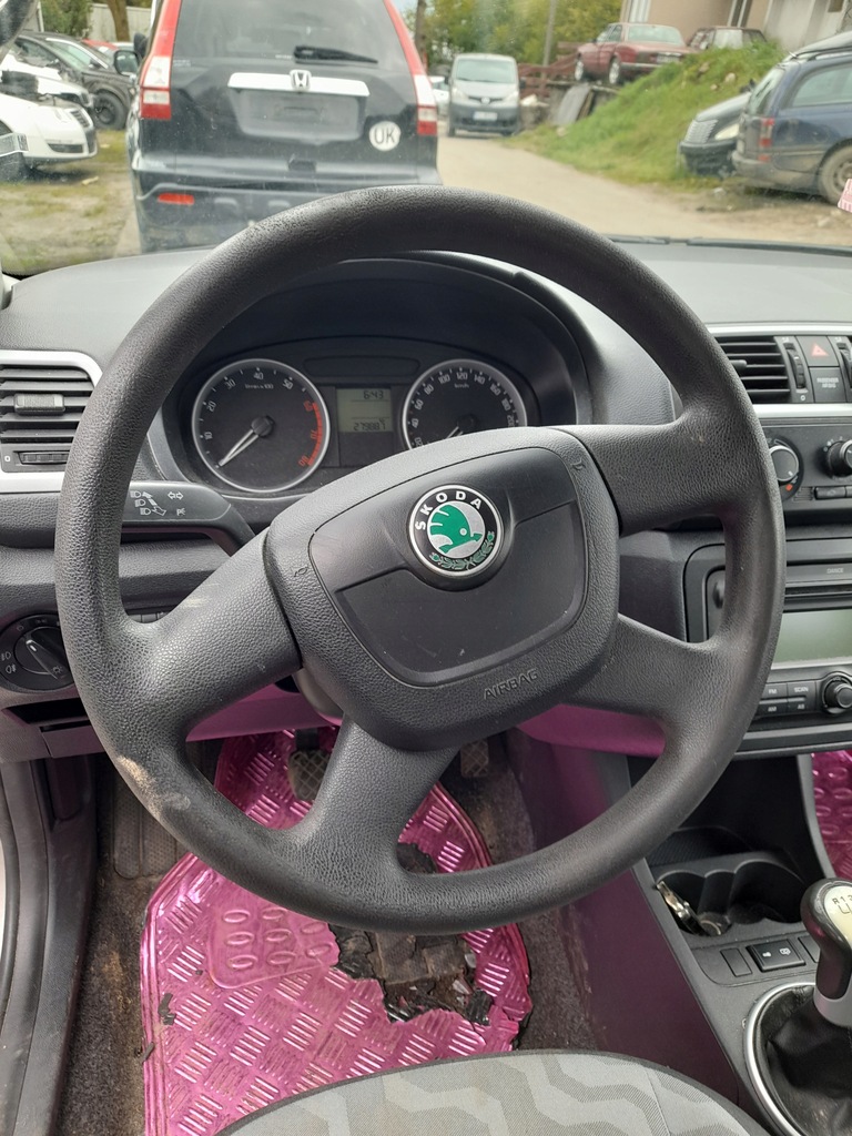 фото №4, Skoda fabia ii повітропровід подушка безпеки водія