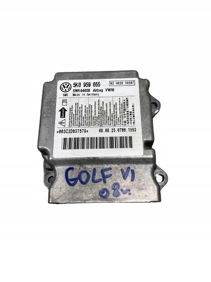 фото №1, Vw golf vi hb модуль датчик подушка безпеки 5k0959655