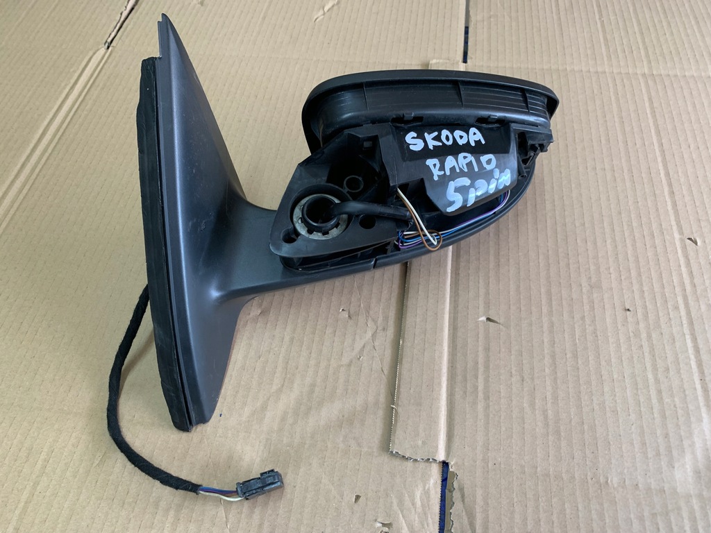 фото №1, Дзеркало skoda rapid ліва 5 pin 57b857407f