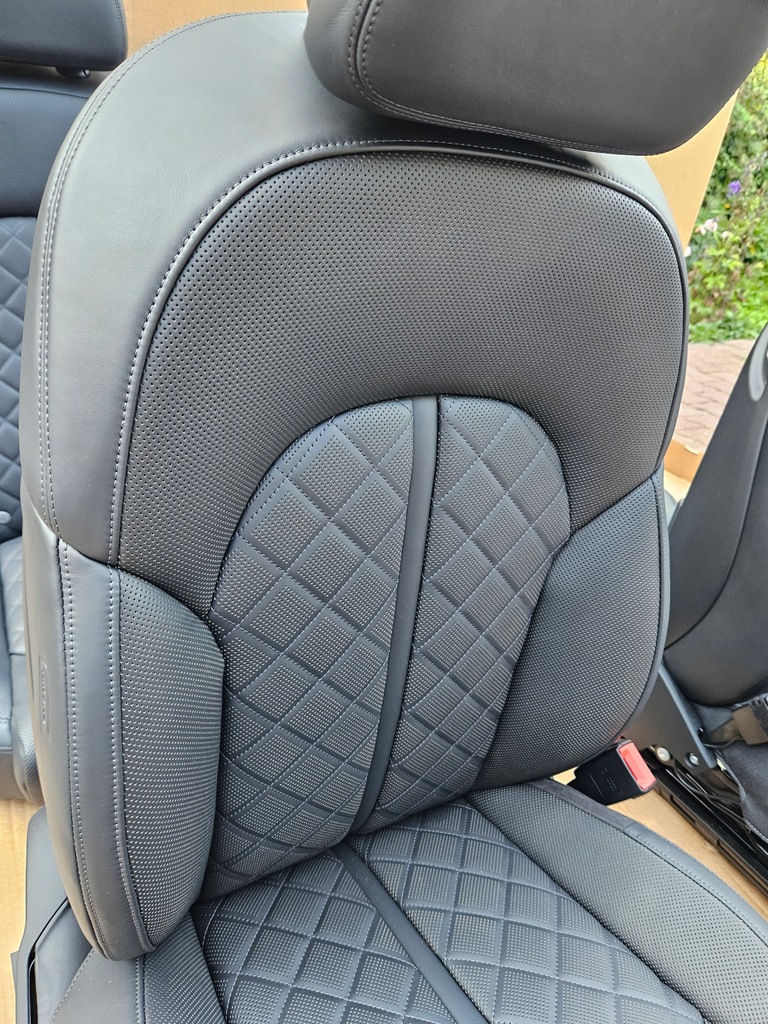 фото №9, A8 d4 lift long сиденье сиденья заднее сиденье кожа вентилируемые обшивки обивка