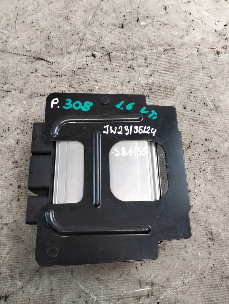 фото №7, Блок управления бортовой компьютер двигателя peugeot 308 1.6vti 2009r оригинальный номер 9666235880