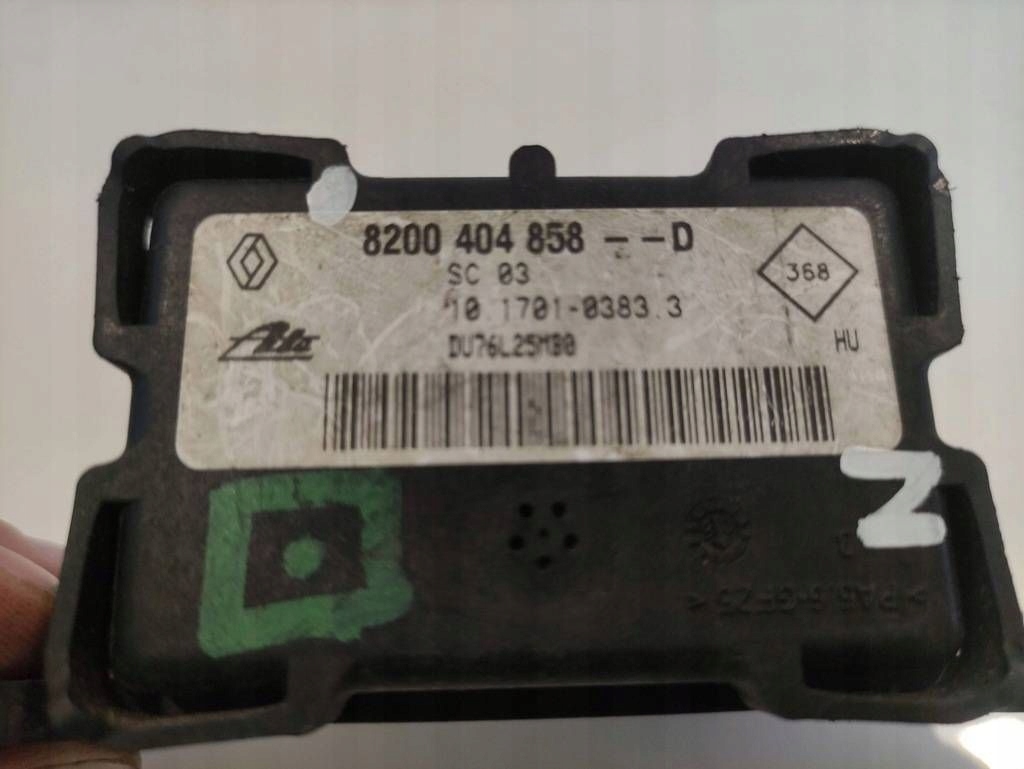 фото №8, Renault оригинальный номер датчик модуль ускорения esp 8200404858