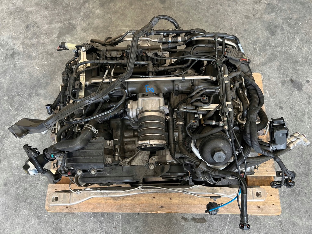 фото №9, Porsche 991 lift двигатель kompletny 3.0 dcj 450km