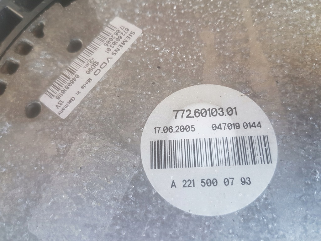 фото №5, Mercedes s klasa w221 5.0 b радіатор вентилятор