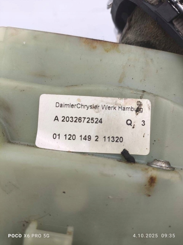 фото №7, Mercedes-benz c w203 2006 середина домкрат перемикання передач a2032672524