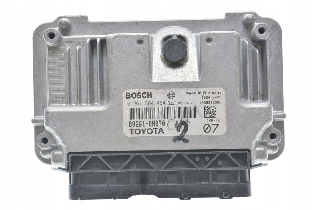 фото №1, Бортовой компьютер aygo 1.0 0261s04464 89661-0h070