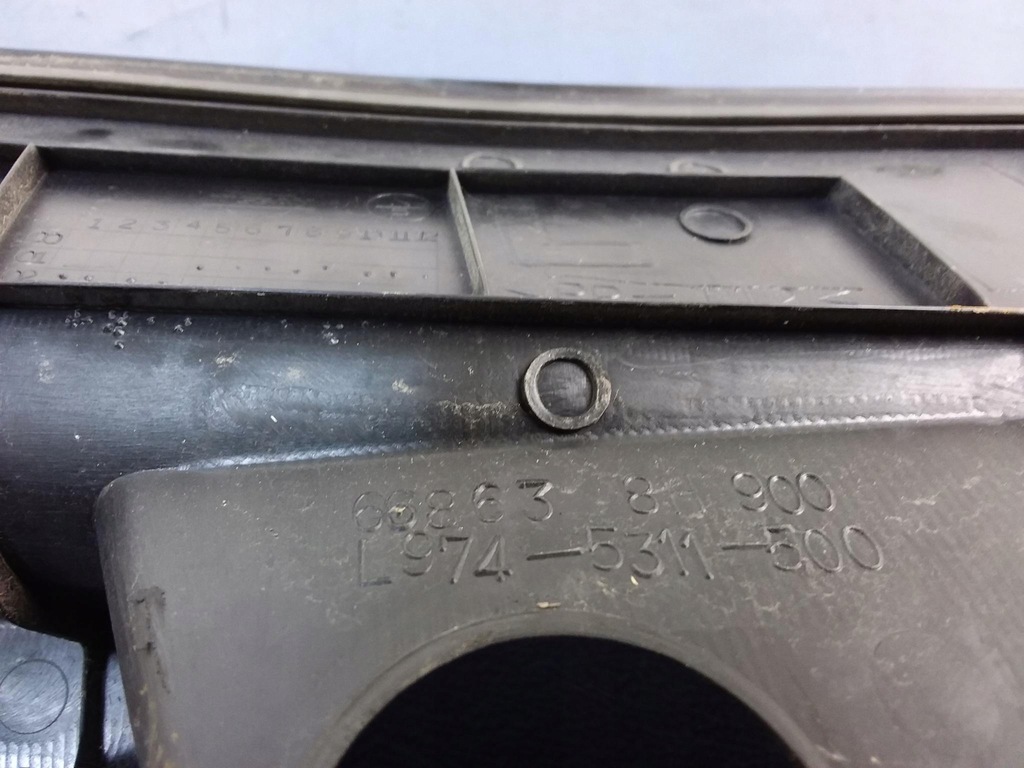 фото №5, Nissan x-trail t30 жабо верхній 66862-8h900