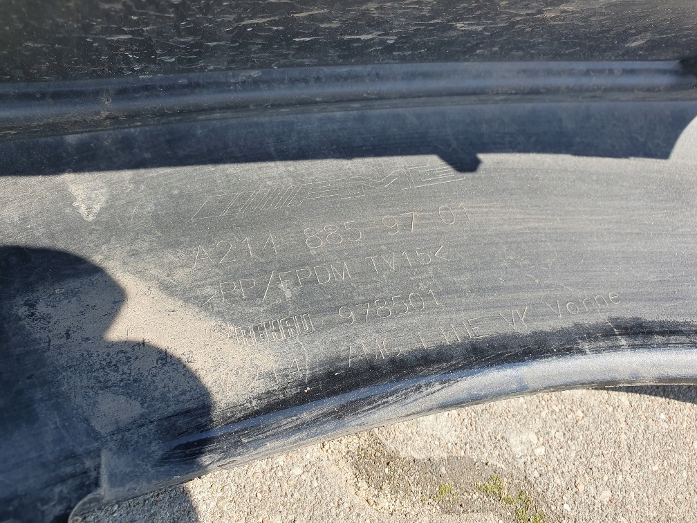 фото №10, Mercedes 214 w214 amg набор бампер перед