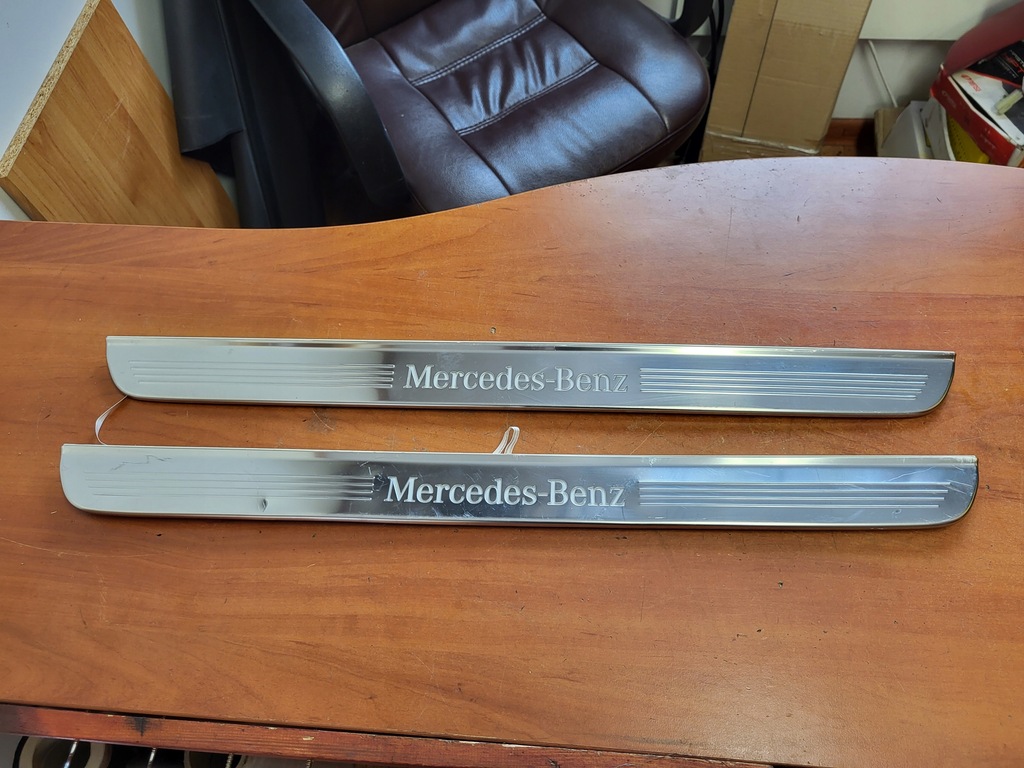 фото №1, Молдинг накладка порог mercedes w205 coupe cabrio