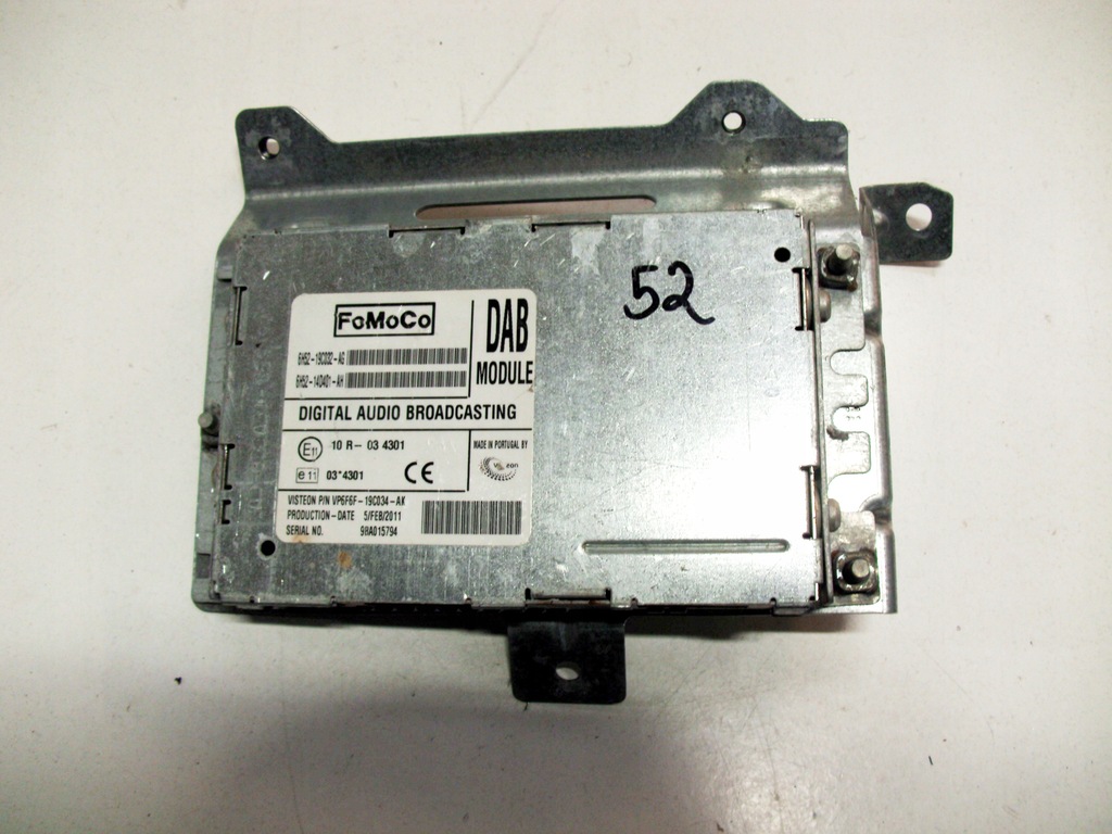 фото №1, Модуль радио jaguar xf xj 6h52-19c032ag