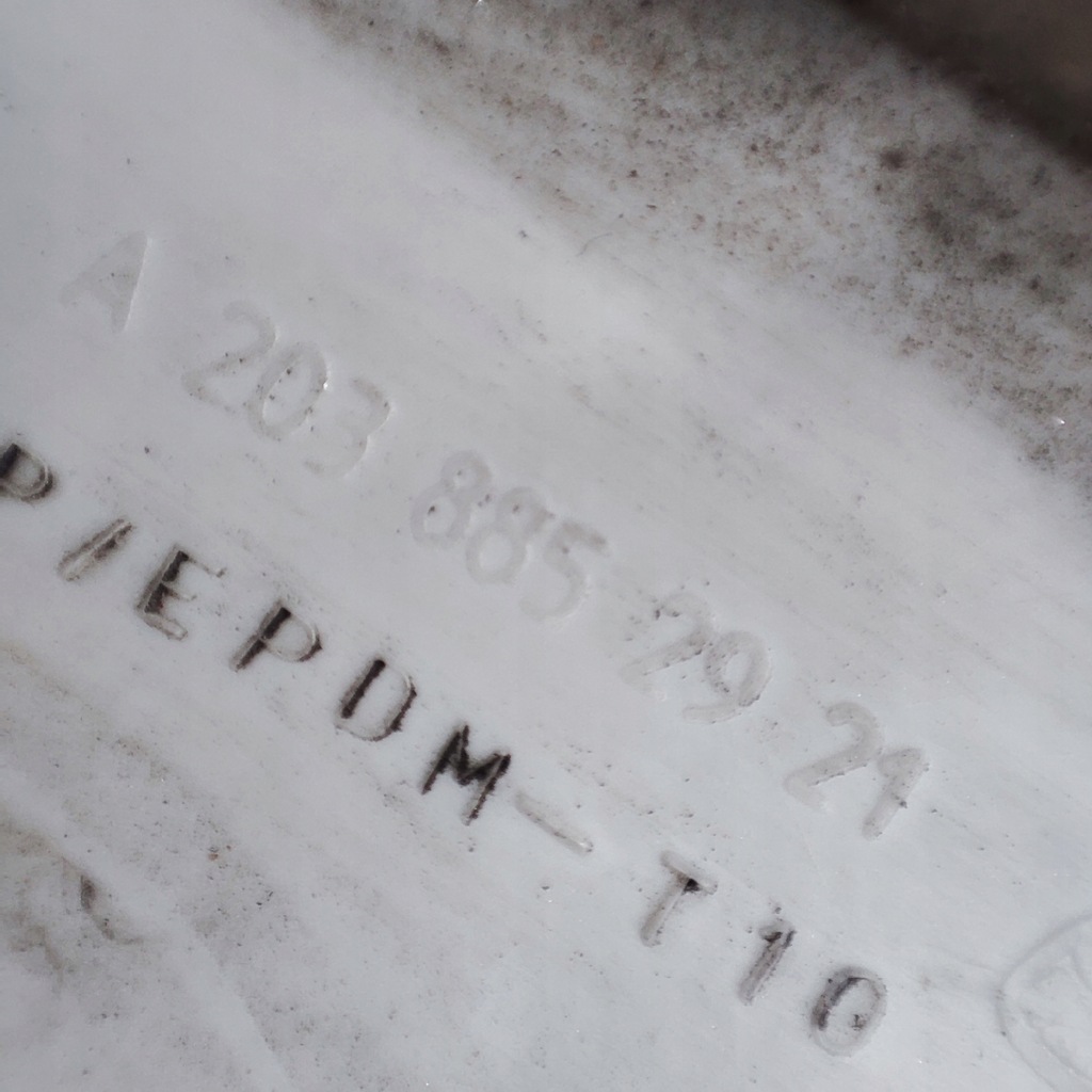 фото №11, Молдинг бампера задня mercedes c w203 a2038852921