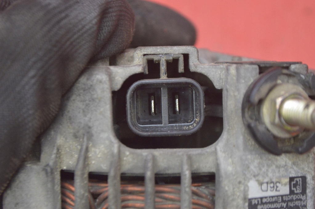 фото №7, Генератор 23100au420 nissan primera p12 2.0 16v 140 km 01-08